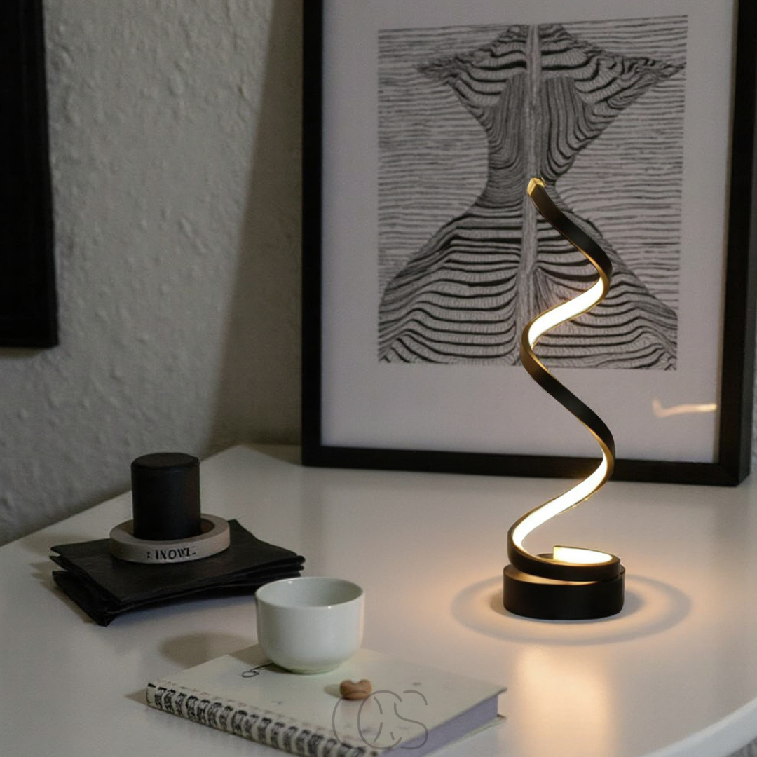 OCS - Lampada a spirale – design moderno con 3 colori di luce & LED a risparmio energetico