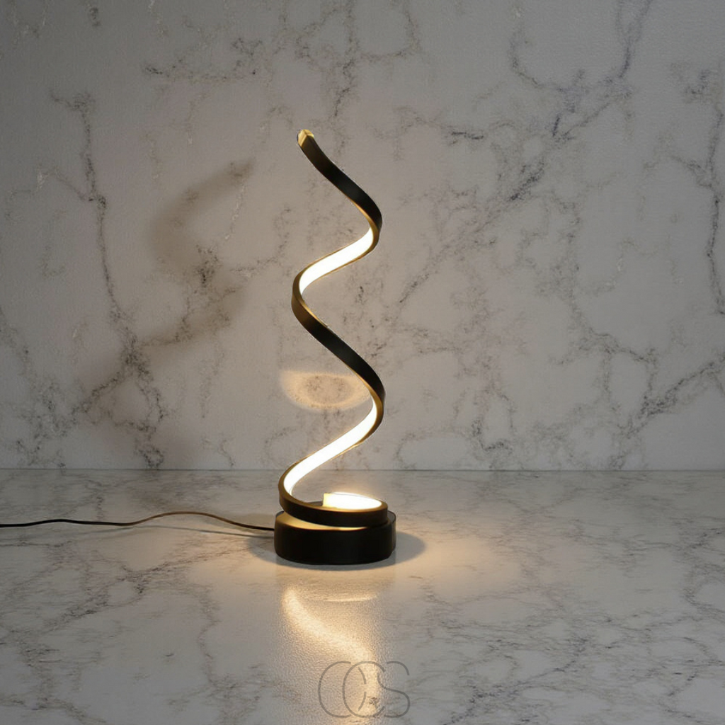 OCS - Lampada a spirale – design moderno con 3 colori di luce & LED a risparmio energetico