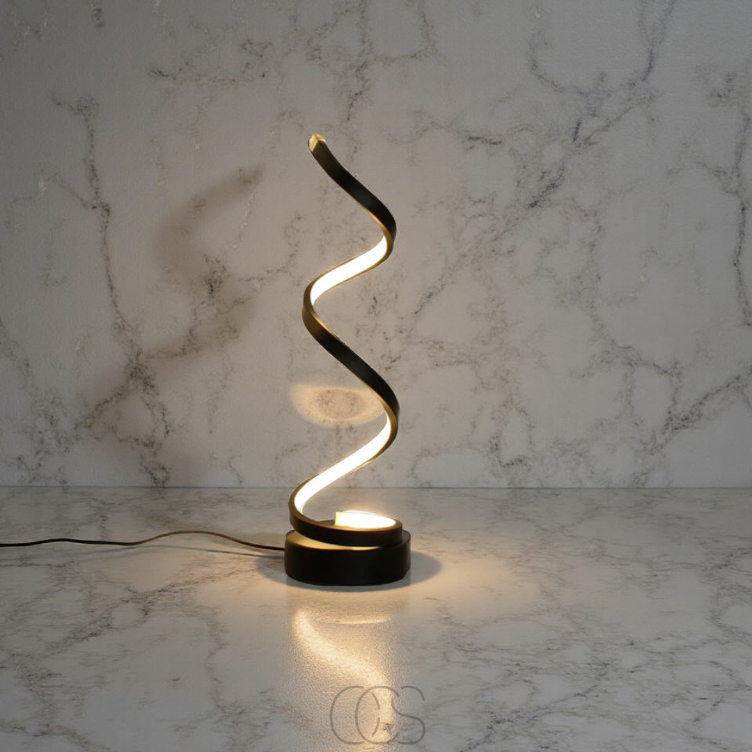OCS - Lampada a spirale – design moderno con 3 colori di luce & LED a risparmio energetico