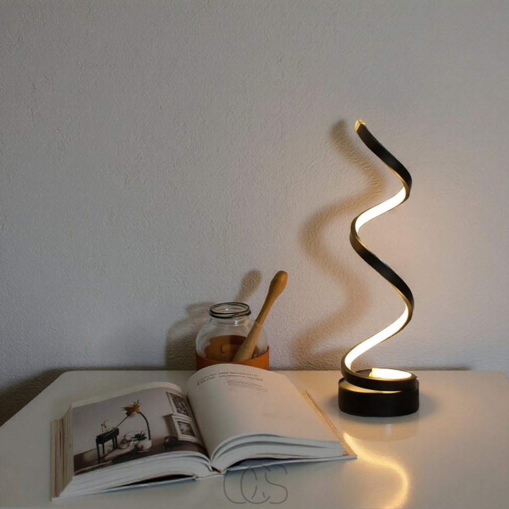 OCS - Lampada a spirale – design moderno con 3 colori di luce & LED a risparmio energetico