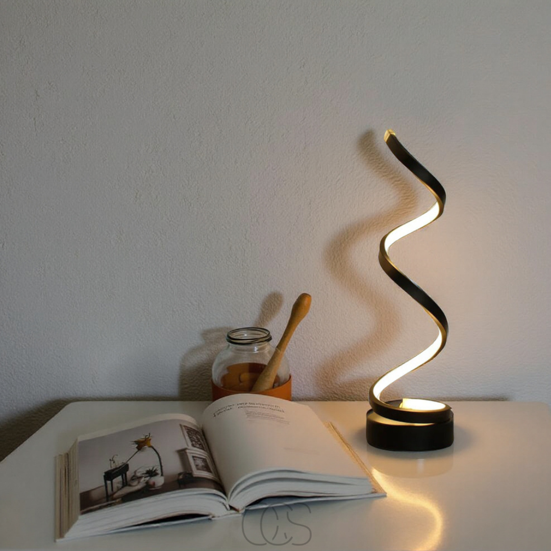 OCS - Lampada a spirale – design moderno con 3 colori di luce & LED a risparmio energetico