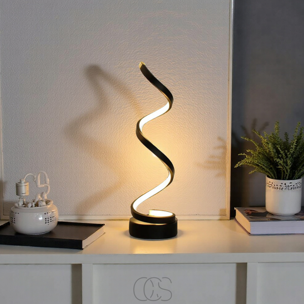 OCS - Lampada a spirale – design moderno con 3 colori di luce & LED a risparmio energetico
