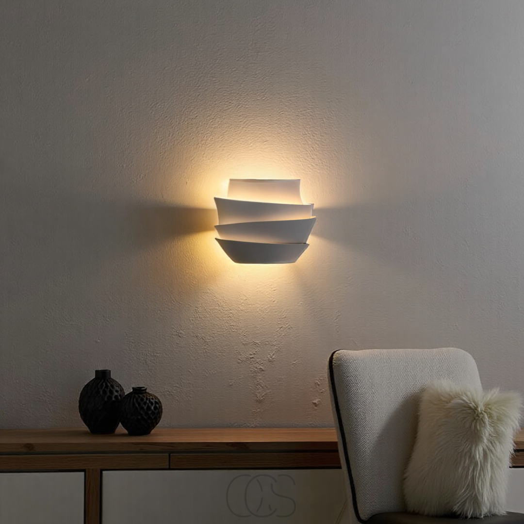 OCS - Applique con doppio punto luce – Design scandinavo e atmosfera calda