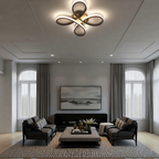 OCS – Lampada a soffitto LED Klaver – Design moderno con funzione di dimmerazione atmosferica