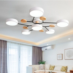 OCS - Lampada da soffitto LED Metallo Macaron