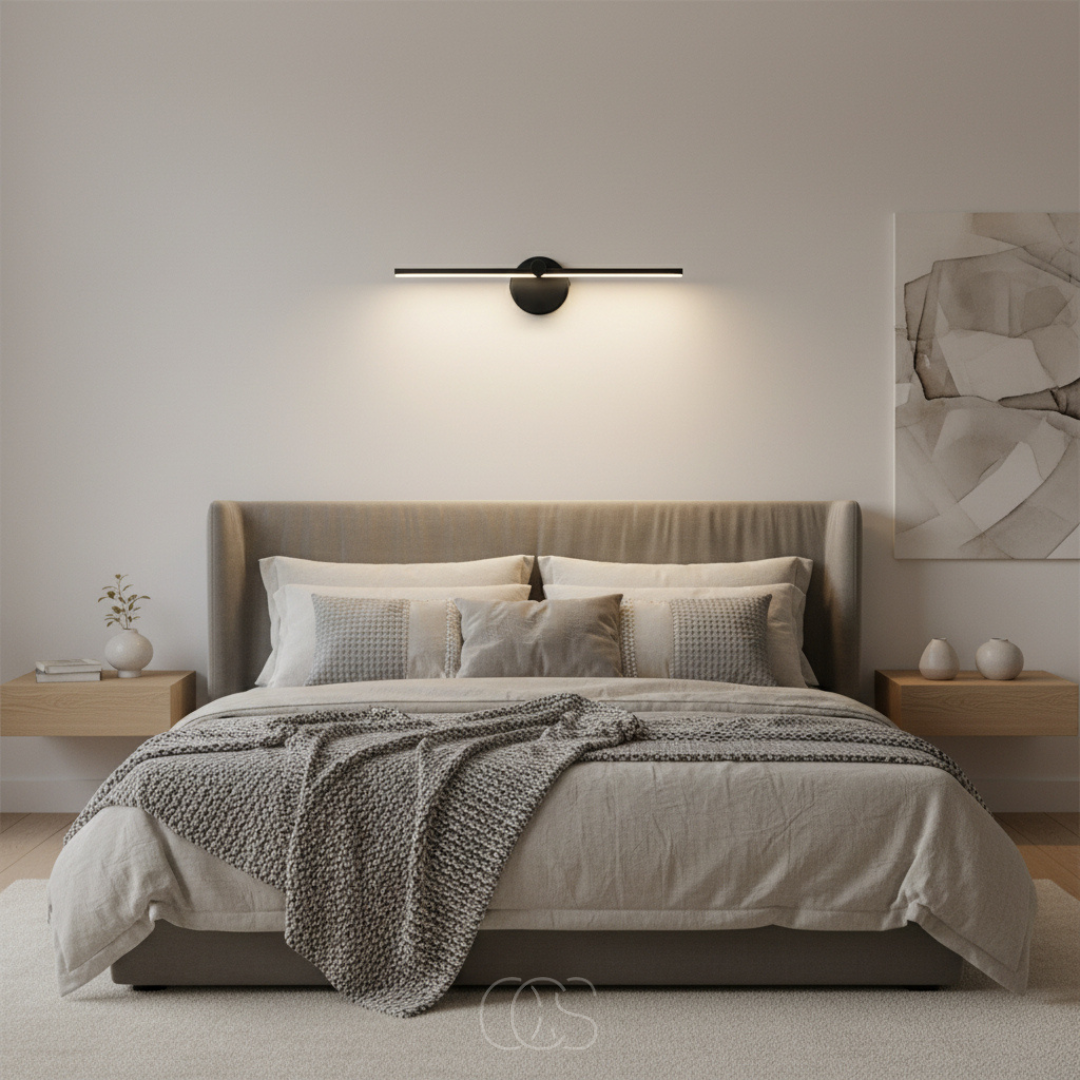 OCS - Lampada a Muro LED Nera – Moderna e Impermeabile