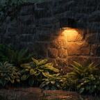 OCS - Lampada da parete solare LED Luxe