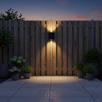 OCS - Lampada da Parete Esterna Wireless – Solare con Sensore & Impermeabile IP65