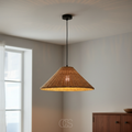 OCS - NorthLight Lampada a Sospensione Rotan - in Bambù Naturale
