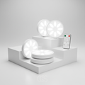 OCS – Lampada Spot LED Wireless con Sensore di Movimento (set di 3)