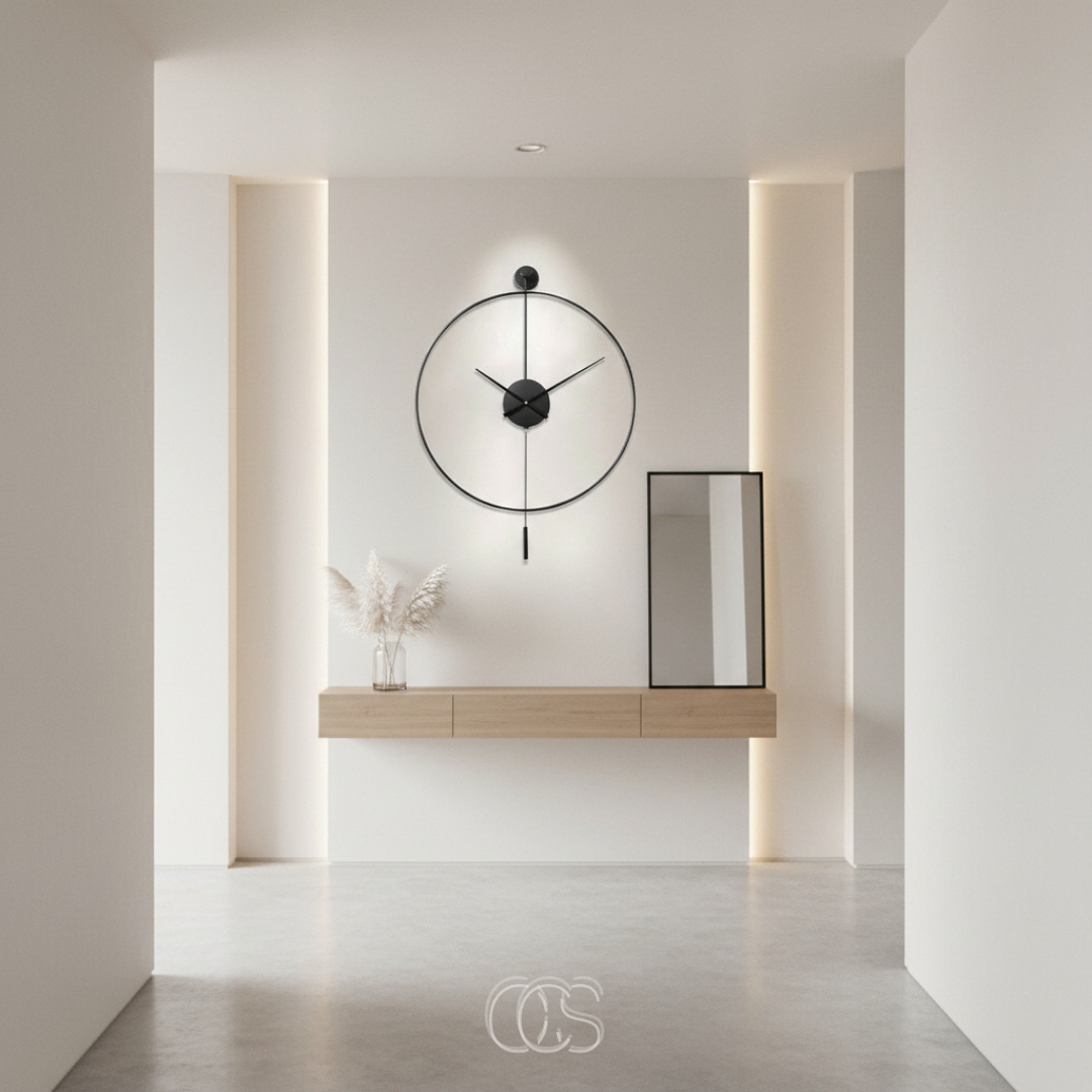 OCS - Orologio da Parete Classico Grande Silenzioso