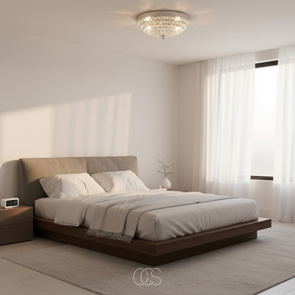 OCS - Lampada da soffitto rotonda Kristal