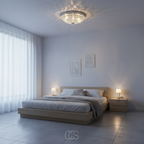 OCS - Lampada da soffitto rotonda Kristal
