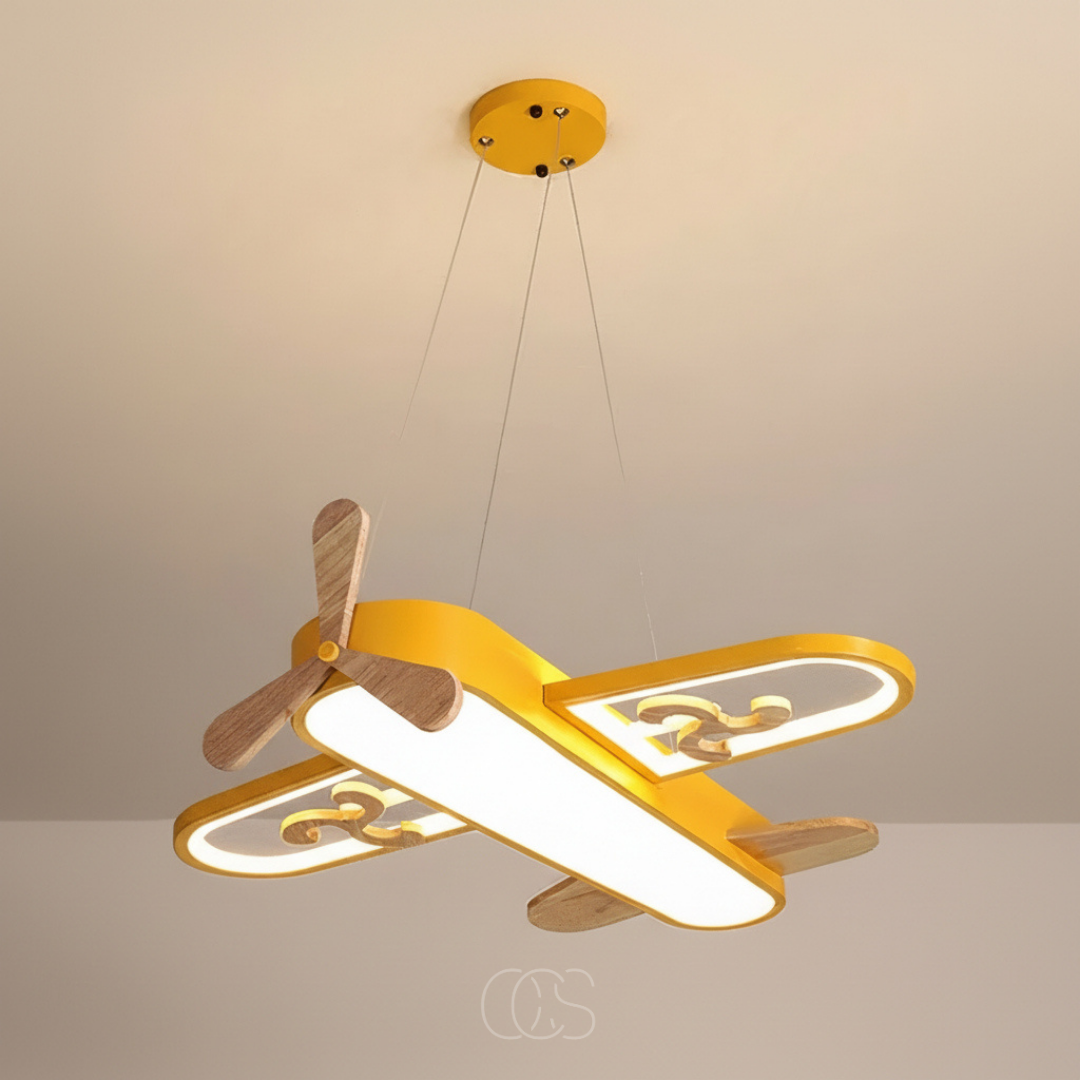 OCS - Lampada a sospensione aereo per camere dei bambini - dimmerabile