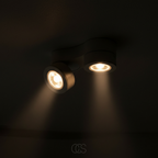 OCS - Lampada a soffitto LED Rotari - 2 luci