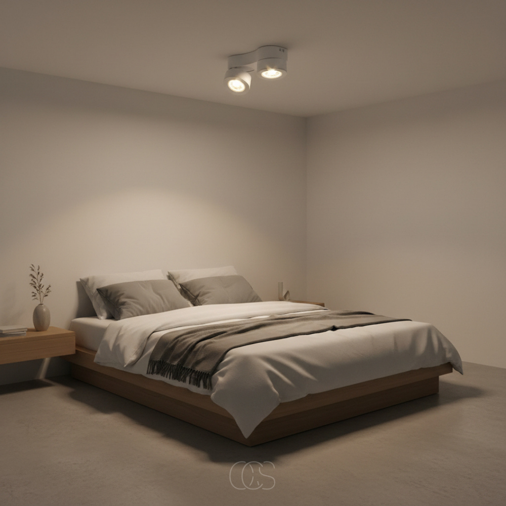 OCS - Lampada a soffitto LED Rotari - 2 luci