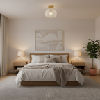 OCS - Lampada da soffitto Sfera di Cristallo