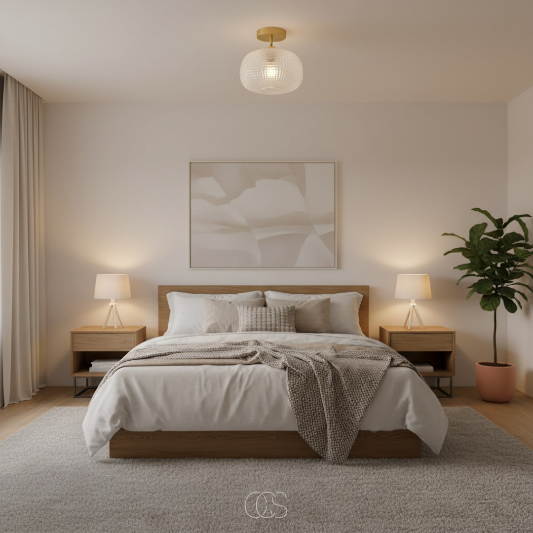 OCS - Lampada da soffitto Sfera di Cristallo