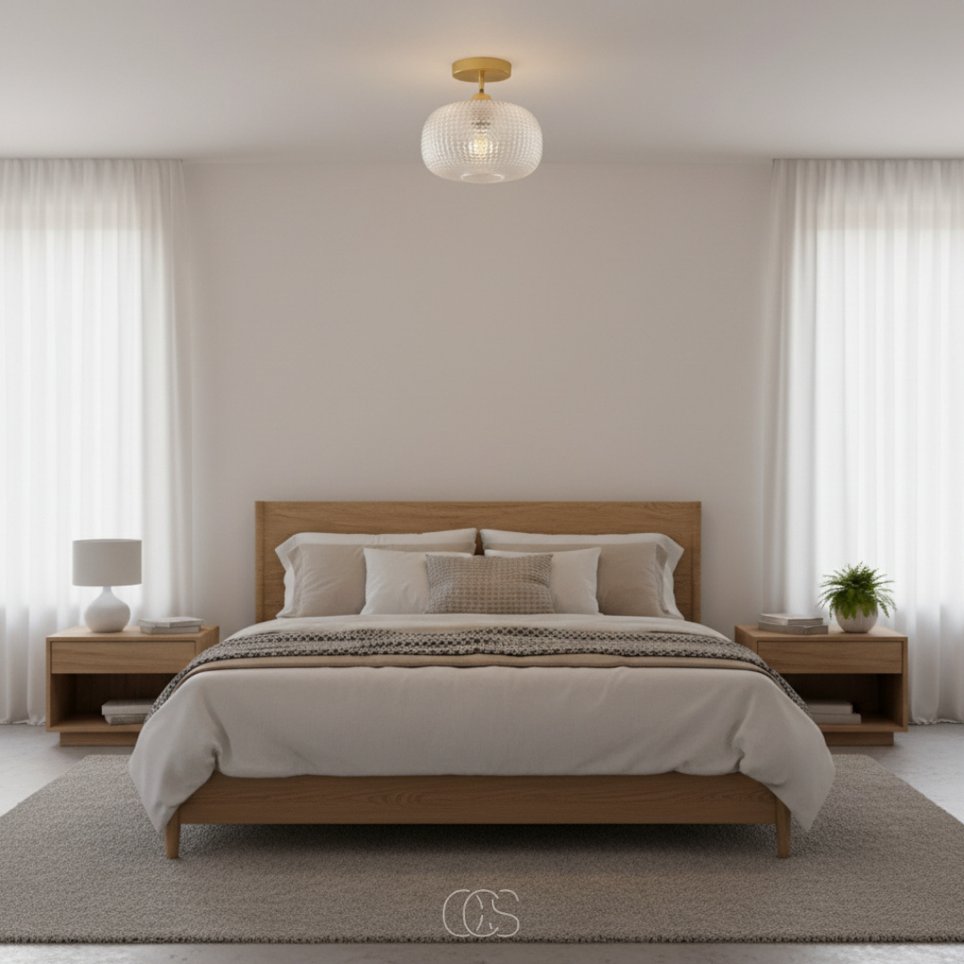 OCS - Lampada da soffitto Sfera di Cristallo