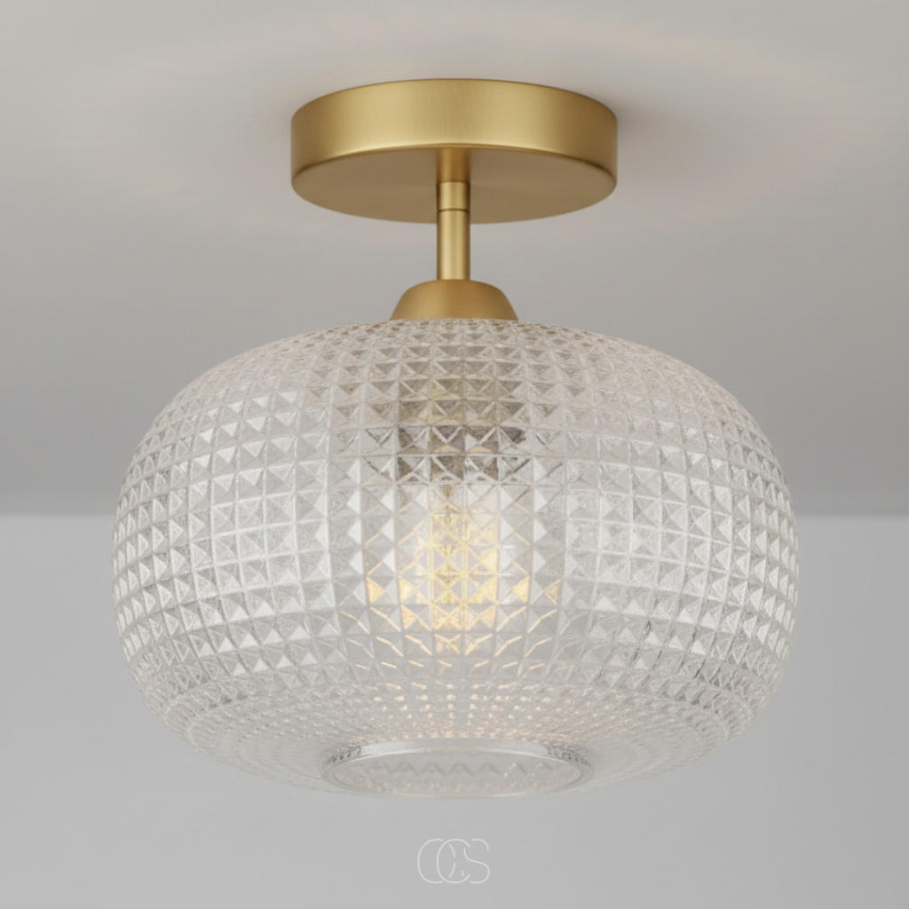OCS - Lampada da soffitto Sfera di Cristallo
