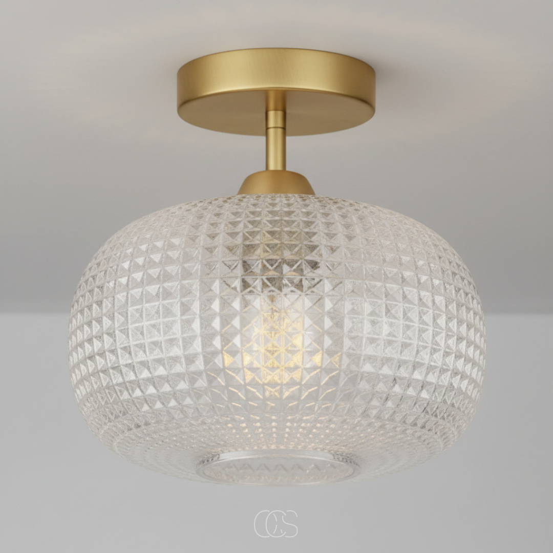 OCS - Lampada da soffitto Sfera di Cristallo