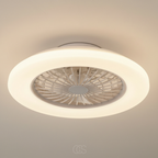 OCS - Ventilatore da soffitto Pluto con bordo LED