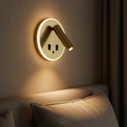 OCS - Lampada da Parete di Lusso con Spot e Anello LED