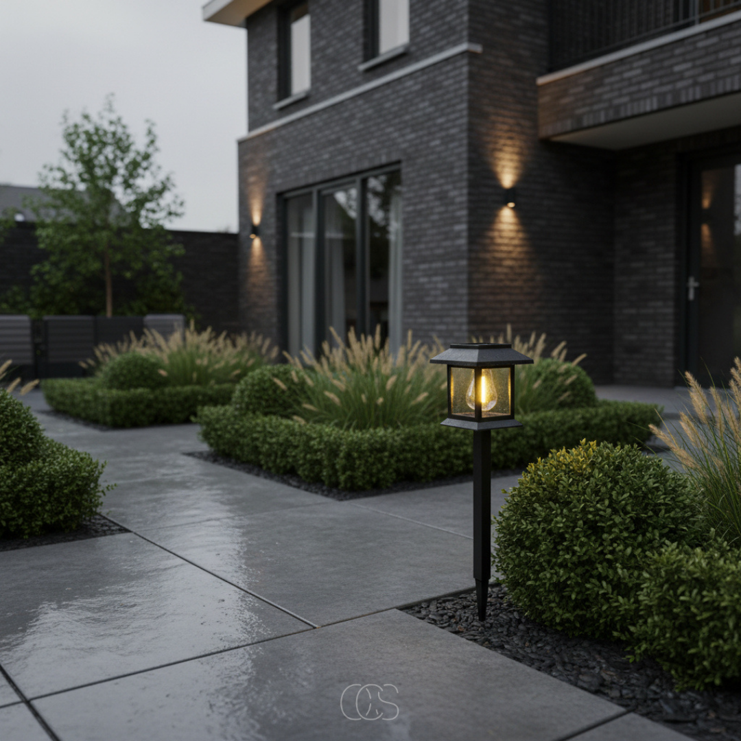 OCS - Gosby Illuminazione da Giardino Solare - a energia solare & accensione/spegnimento automatico