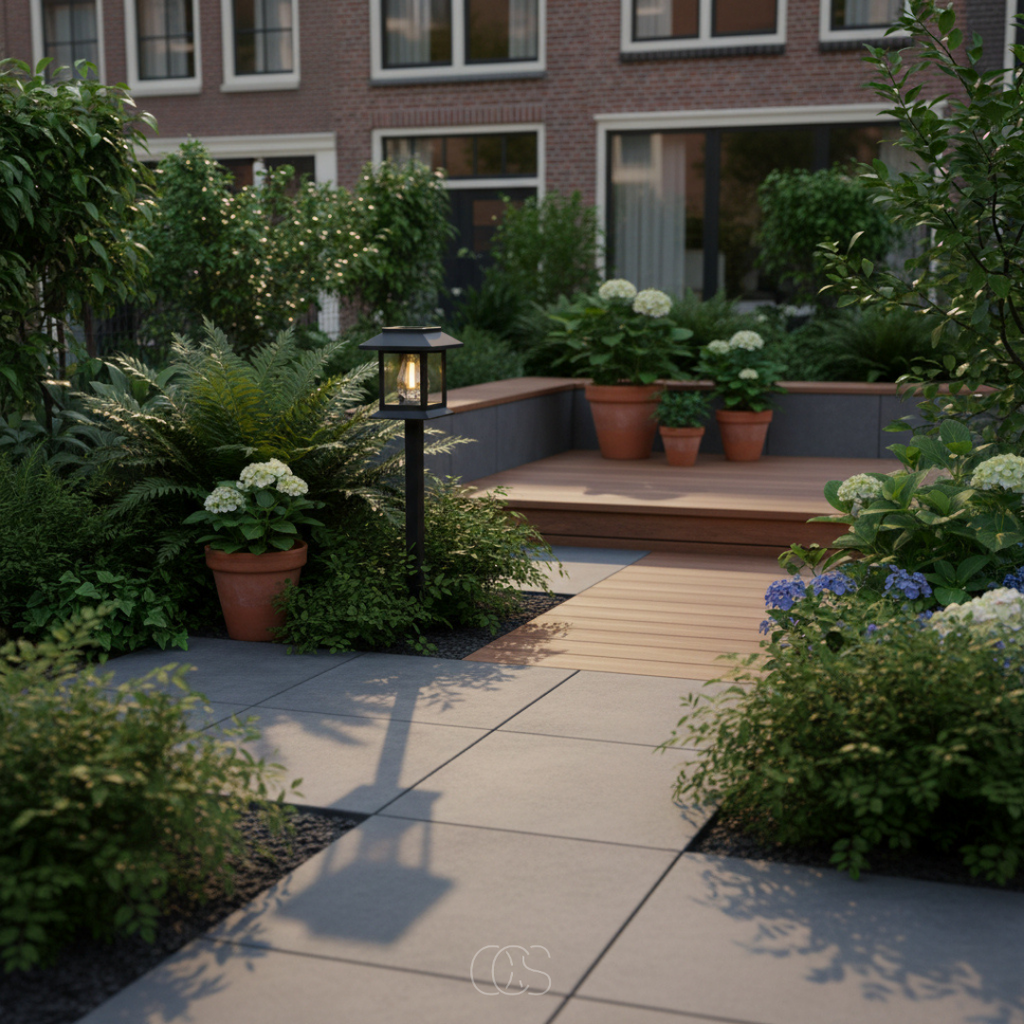 OCS - Gosby Illuminazione da Giardino Solare - a energia solare & accensione/spegnimento automatico