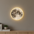 OCS - Orologio da parete Luna con bordo LED
