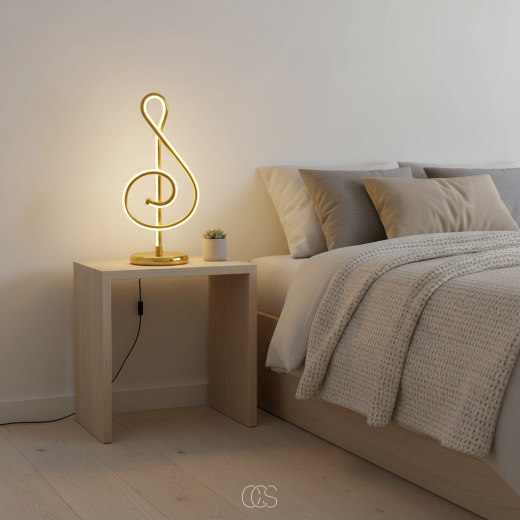 OCS - Lampada da tavolo LED Musicvibe