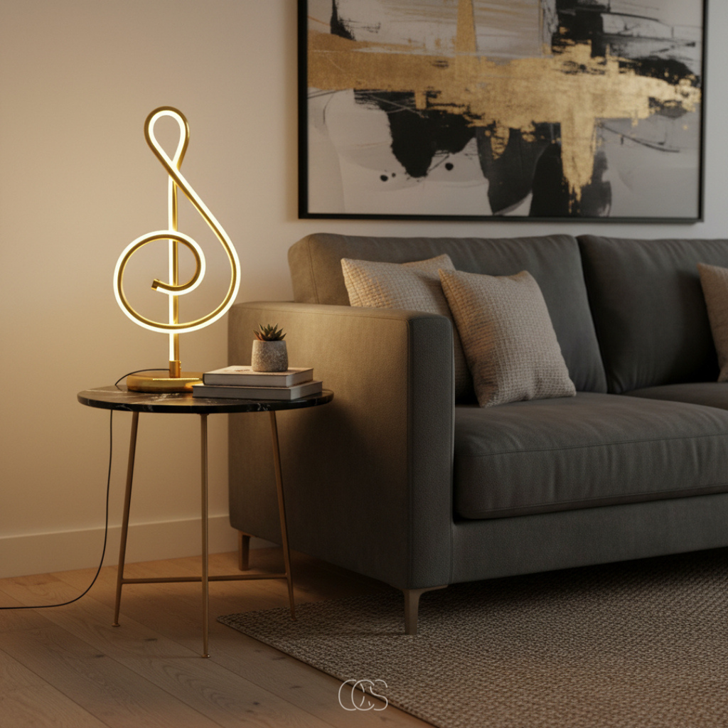 OCS - Lampada da tavolo LED Musicvibe