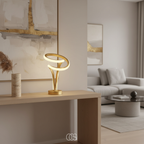 OCS - Lampada da Tavolo LED Spirale Cromo - senza fili
