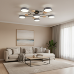 OCS - Lampada da soffitto LED Metallo Macaron
