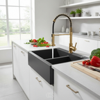OCS - Rubinetto da Cucina Professionale con Doccia Estraibile - Beccuccio girevole a 360°