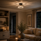 OCS - Lampada da soffitto Mengjay Kristallen - Design quadrato