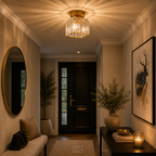 OCS - Lampada da soffitto Mengjay Kristallen - Design quadrato