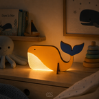 OCS - Lampada da Tavolo LED Scandinava - Lampada per Bambini per Camera e Comodino