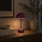 OCS - Lampada da Tavolo Designer Scandinava - Senza Fili & Dimmerabile