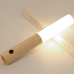 LumiArt - Lampada da parete elegante con sensore di movimento e LED ricaricabile