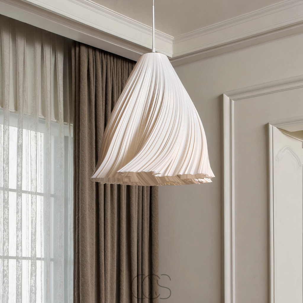 OCS - Lampada a sospensione in tessuto fluttuante - Design moderno