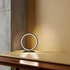 OCS - Lampada da Tavolo a LED Ring - Design Moderno Minimalista