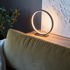 OCS - Lampada da Tavolo a LED Ring - Design Moderno Minimalista