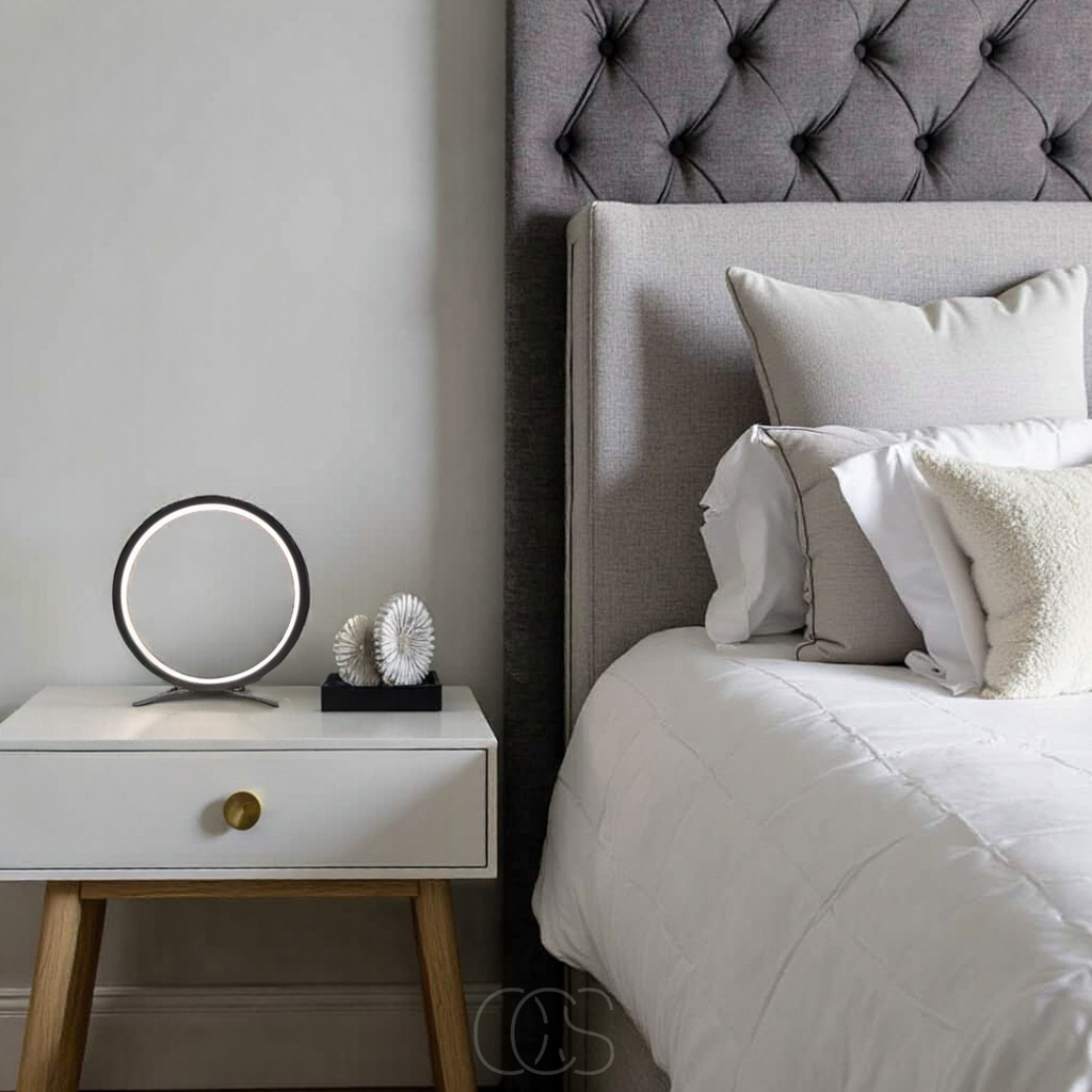 OCS - Lampada da Tavolo a LED Ring - Design Moderno Minimalista
