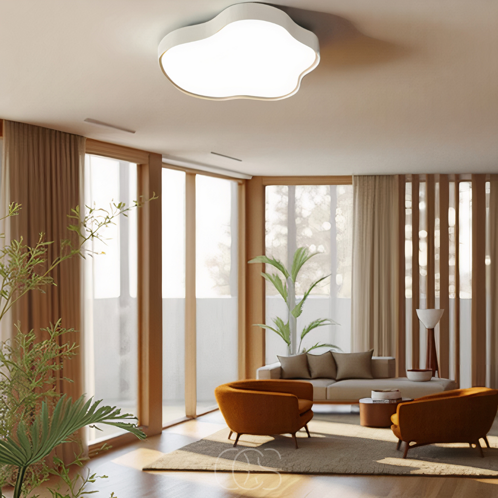 OCS - Lampada da soffitto LED a forma di nuvola