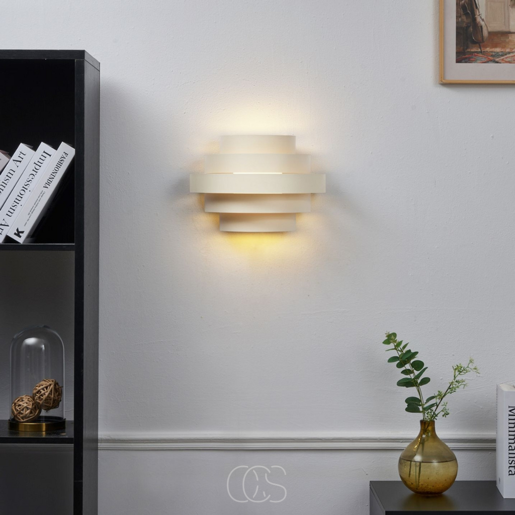 OCS - Applique Moderna con LED Dimmerabile a 3 Livelli - Luce Bianca Calda