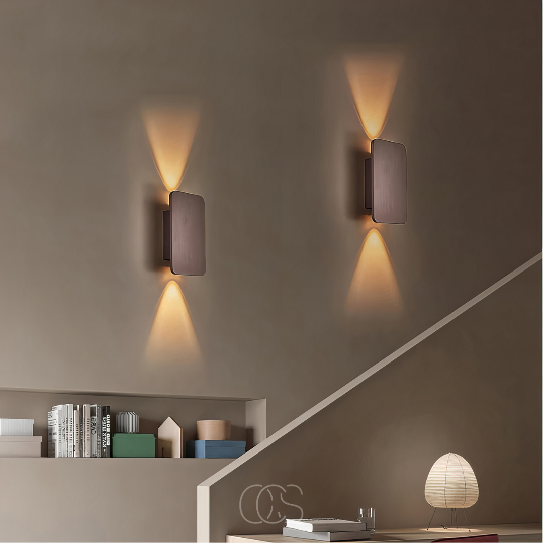 OCS - Lampada da parete in legno