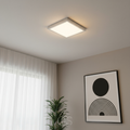 OCS - Lampada a soffitto quadrata a LED per bagno