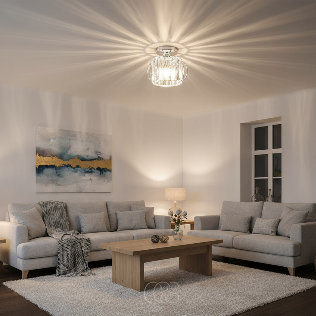 OCS - lampada da soffitto in vetro di lusso