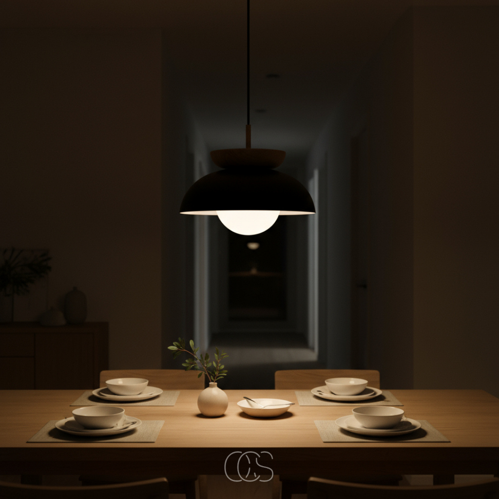 OCS - Lampada a sospensione Scandinava Rotonda